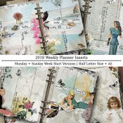 Weekly Planner Inserts 2018 (0)