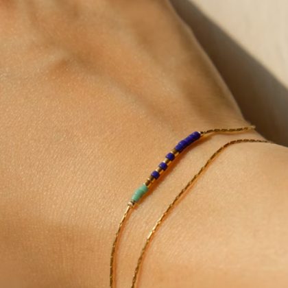 Multicolor Rose Gold Bracelet