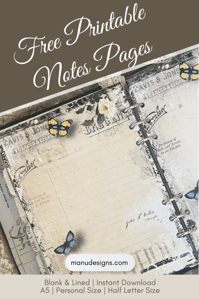 Studio Manu Newsletter Free Mini Kit