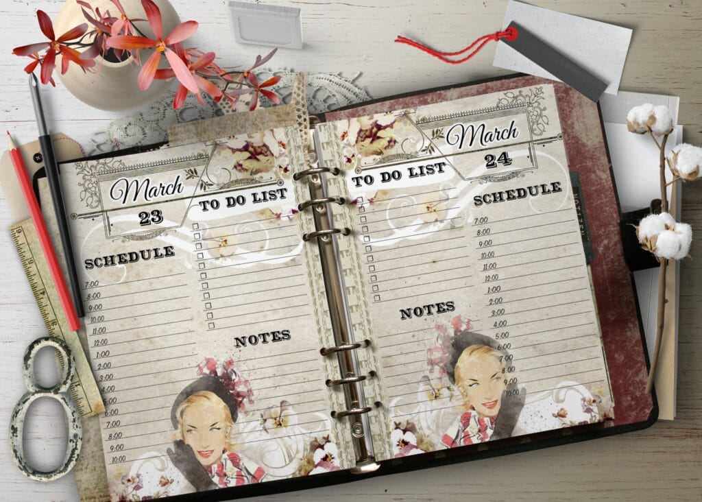 Daily Planner A5 Printable