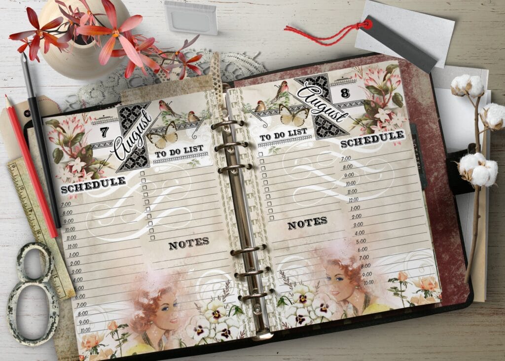 Daily Planner A5 Printable