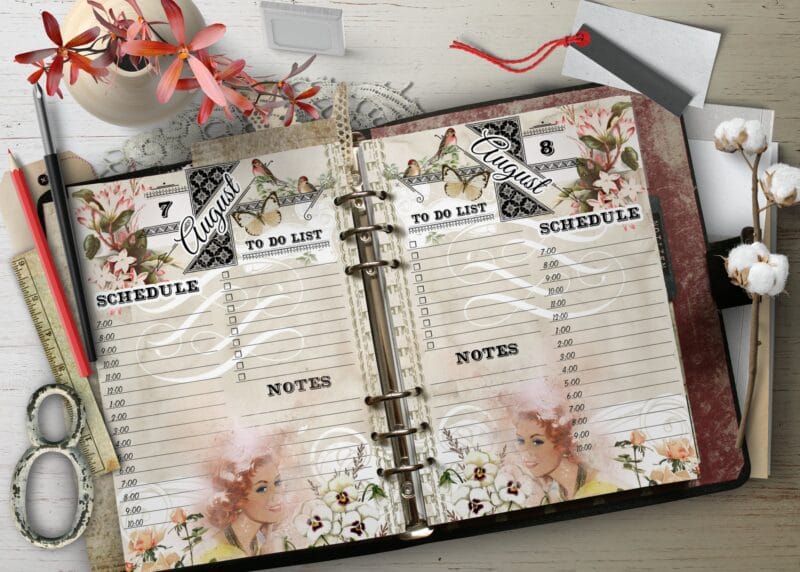 Daily Planner A5 Printable