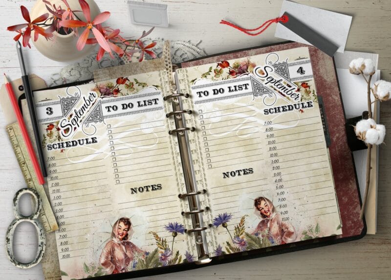Daily Planner A5 Printable