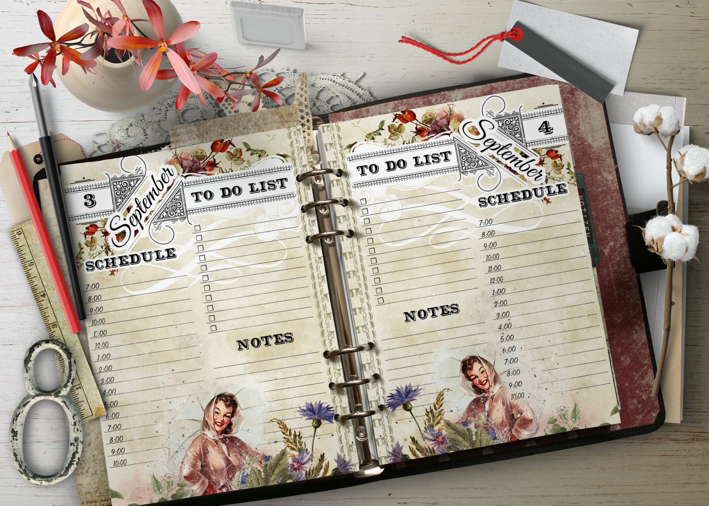 Daily Planner Printable A5 - Image 3