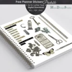 Free Printable Planner Stickers - ManuDesignStudio