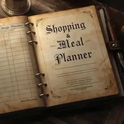 Shopping & Meal Planner
