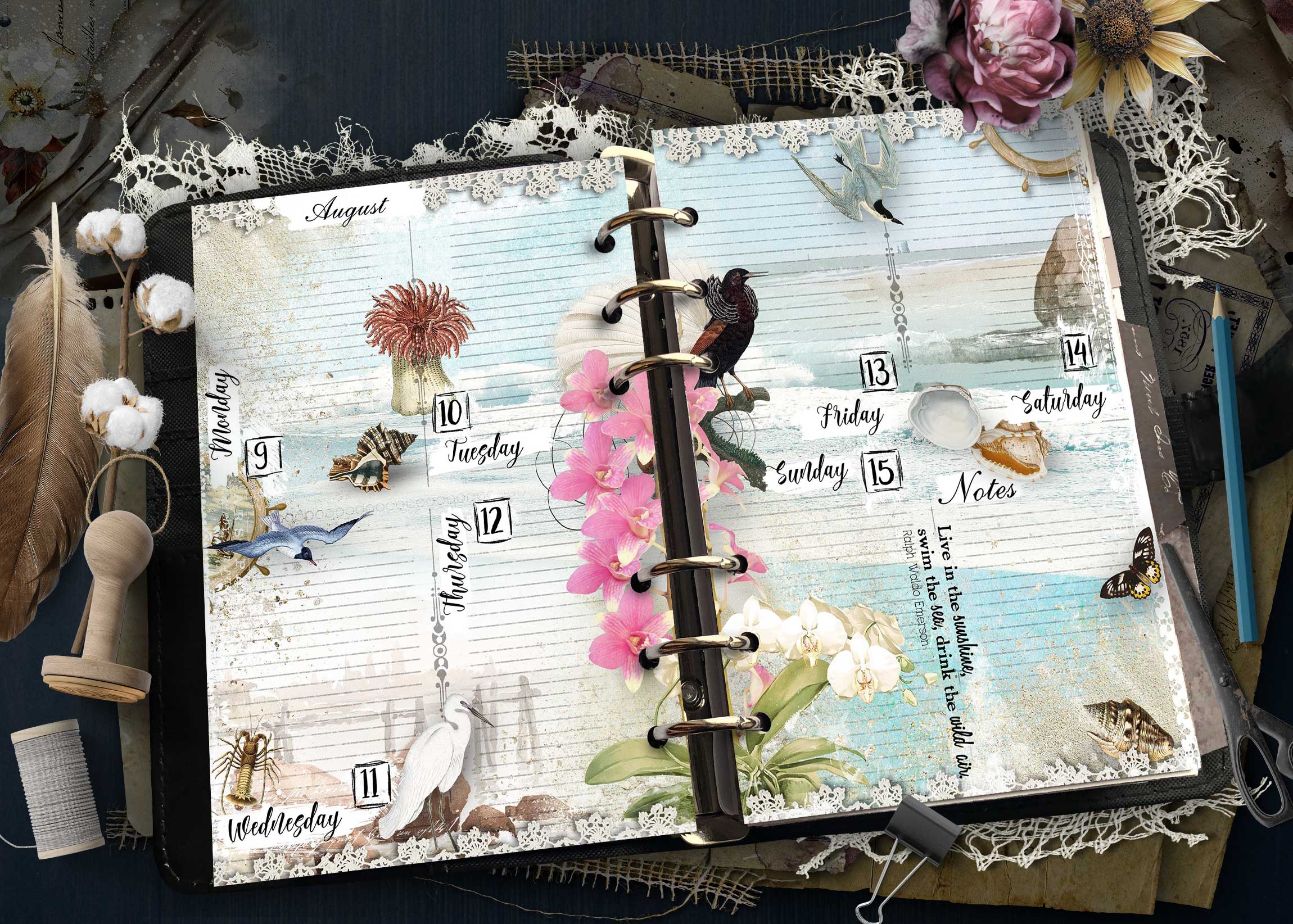 2027 Printable Personal Size Weekly Planner Inserts - Image 13