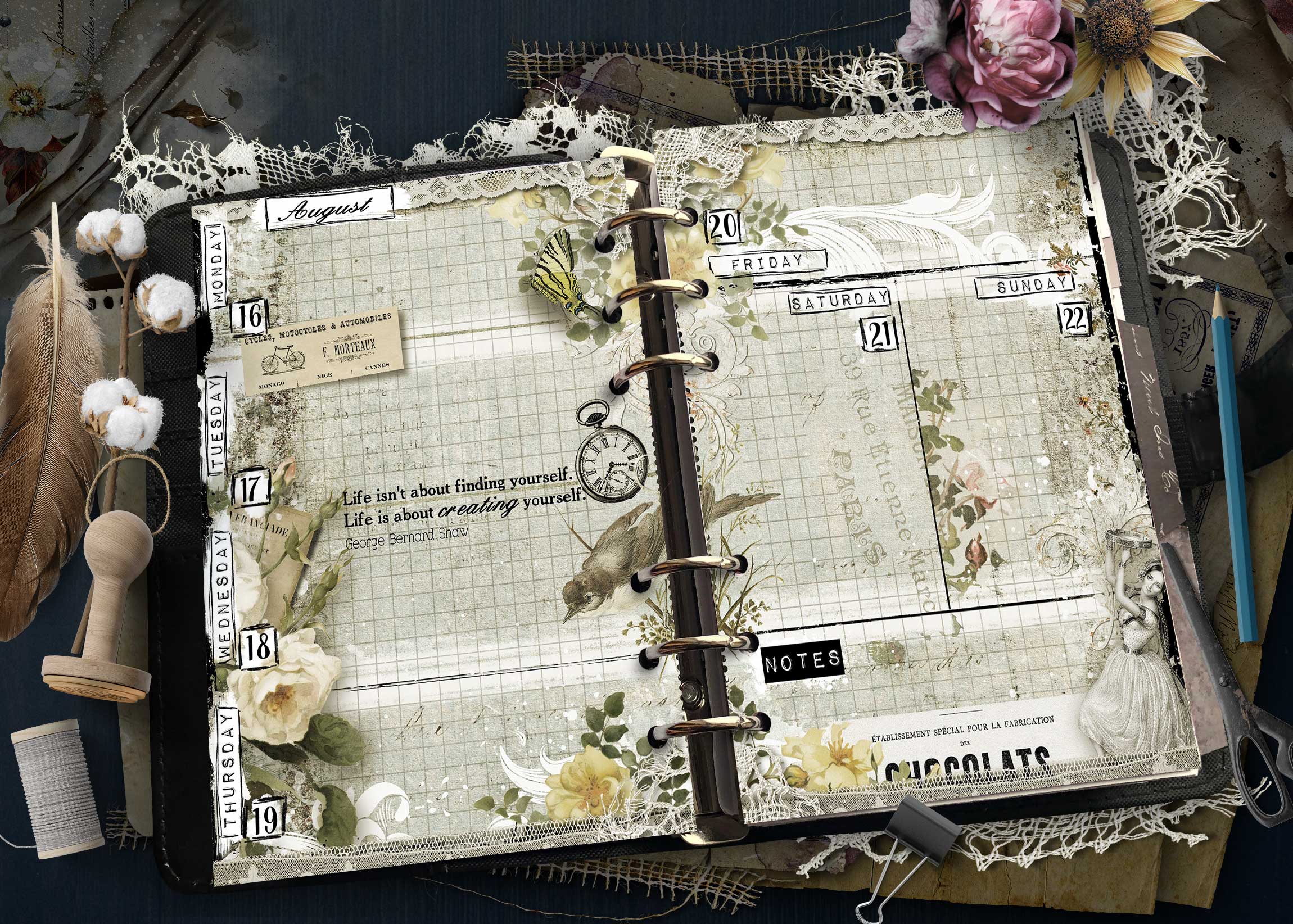 2027 Printable Personal Size Weekly Planner Inserts - Image 14