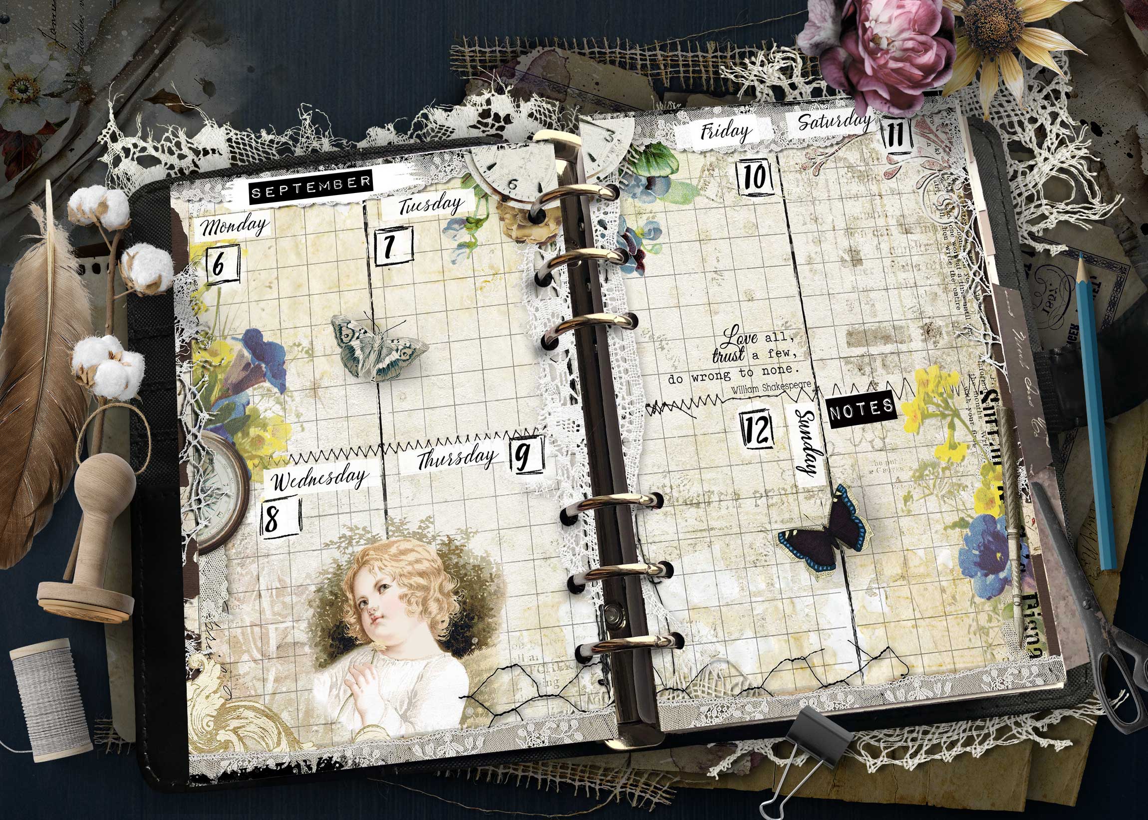 2027 Printable Personal Size Weekly Planner Inserts - Image 15