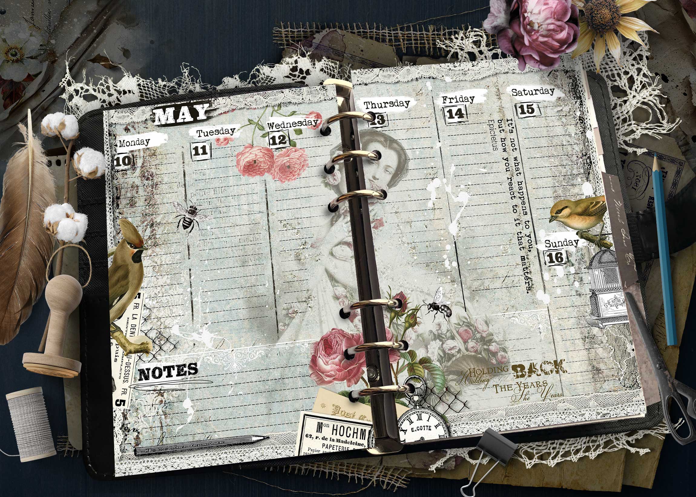 2027 Printable Personal Size Weekly Planner Inserts - Image 8