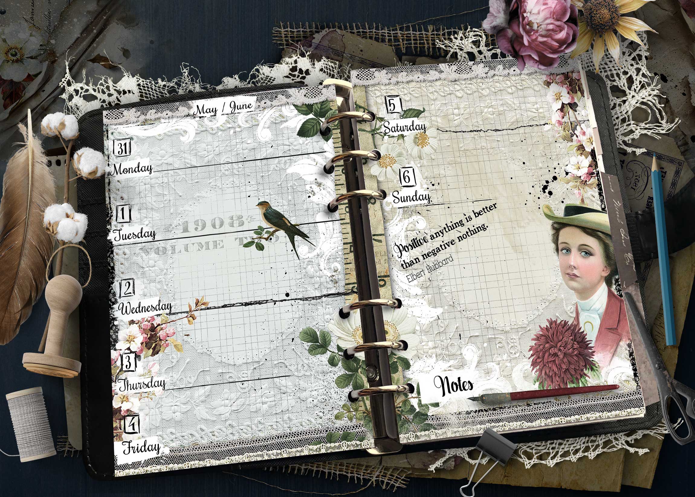 2027 Printable Personal Size Weekly Planner Inserts - Image 10